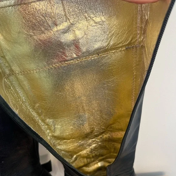 Shane & Shawn Boardroom Rockstars biker heeled black boots size 8 - Picture 11 of 11